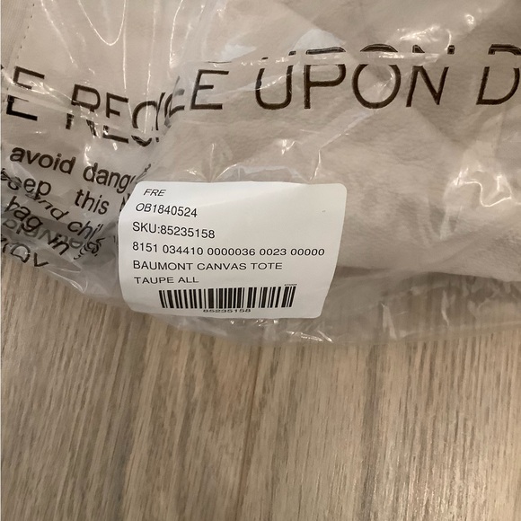 NWT Free People Beaumont canvas tote❤️❤️❤️❤️ - Picture 8 of 14